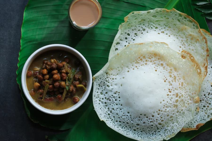 Appam with Stew