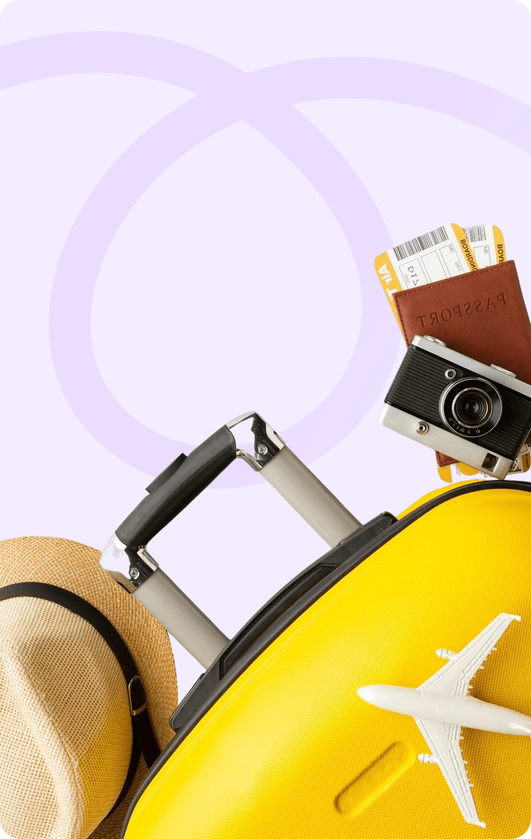 Travel banner mobile