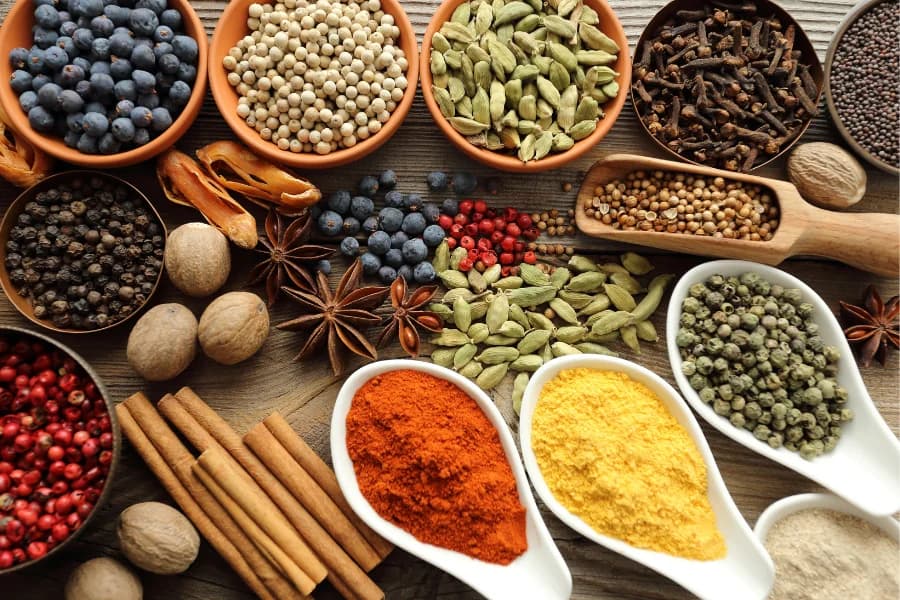 Spices from Kerala