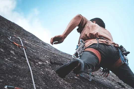 Rock climbing in Railay Beach
