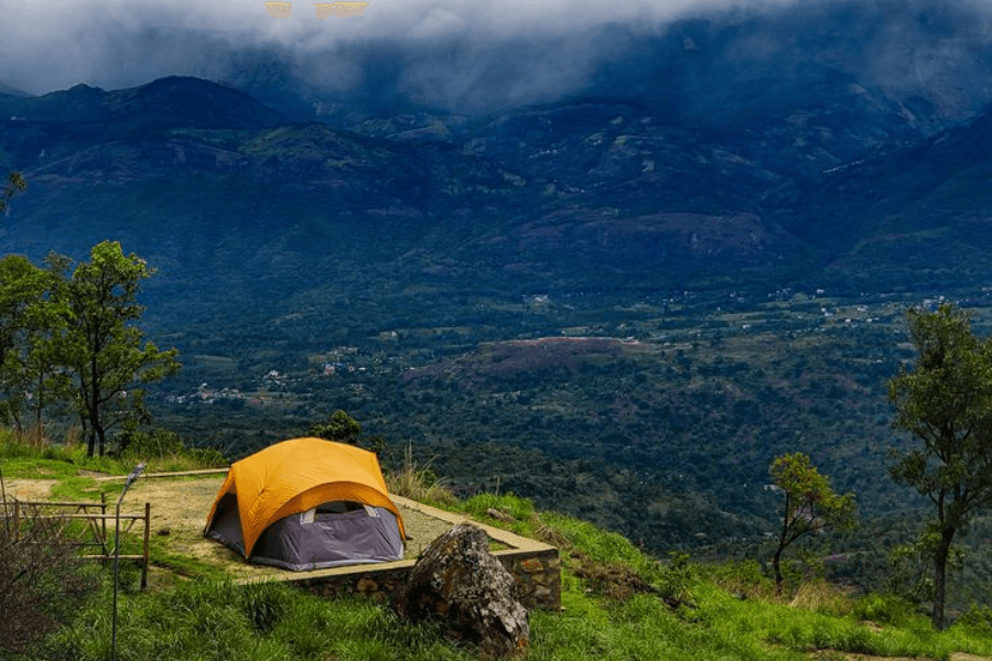 Camping at Ambakuti Hills, Wayanad